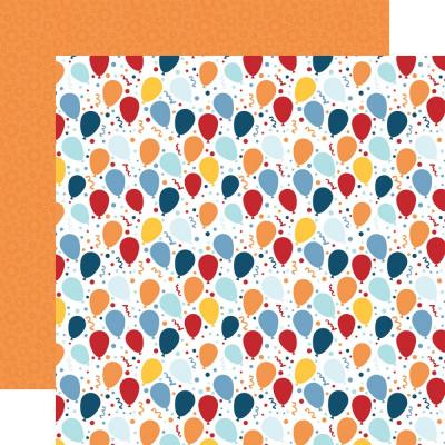 Echo Park Birthday Boy Designpapier - Balloon Bash